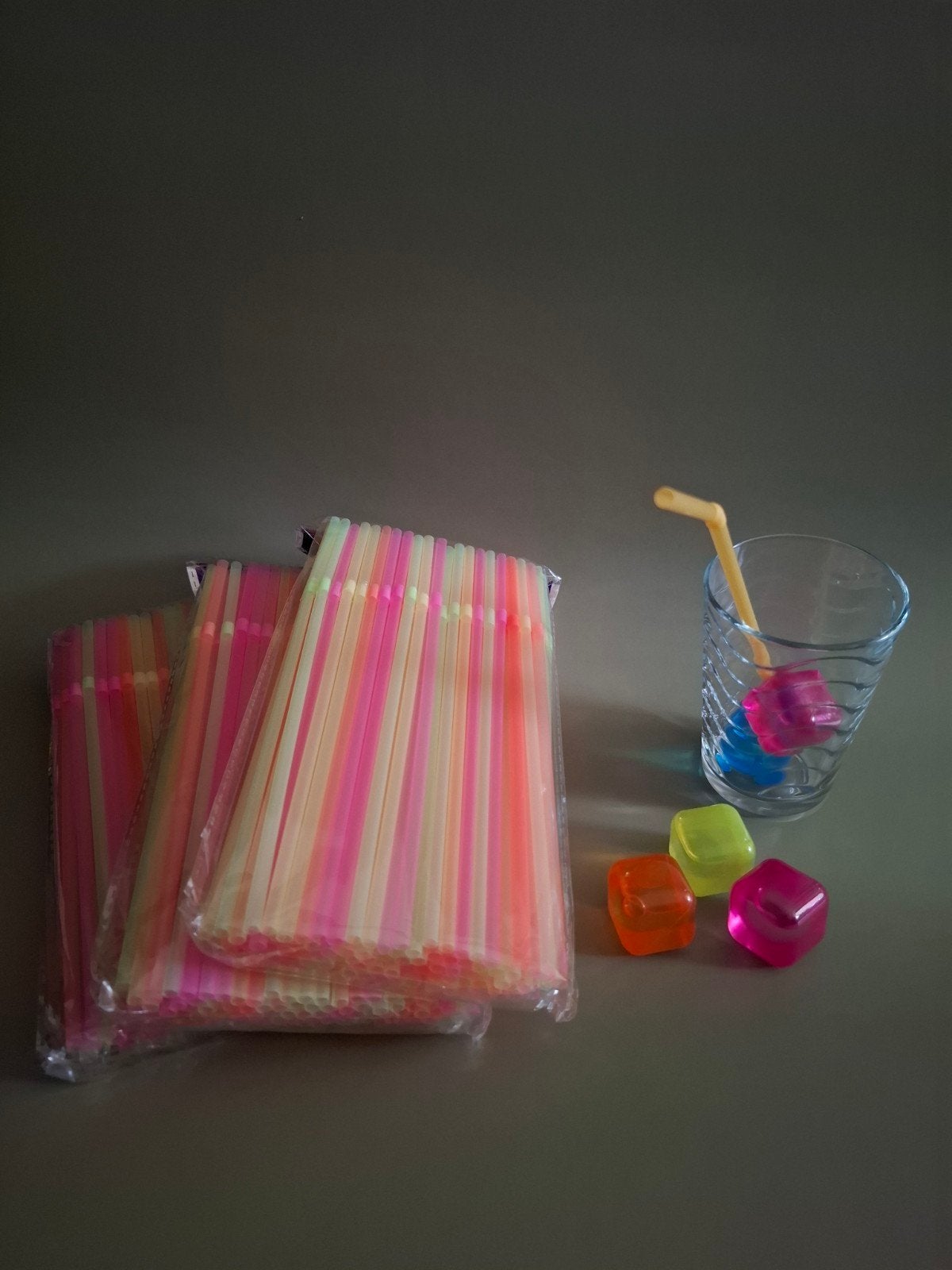 Plastic rietjes - 300 stuks, Ophalen of Verzenden, Nieuw