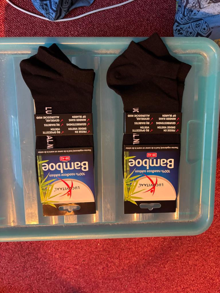 Bamboe Enkelsokjes Maat 39-42 - Naadloos & Comfortabel, Kleding | Dames, Sokken en Kousen, Sokken en Kniesokken, Verzenden, Zwart