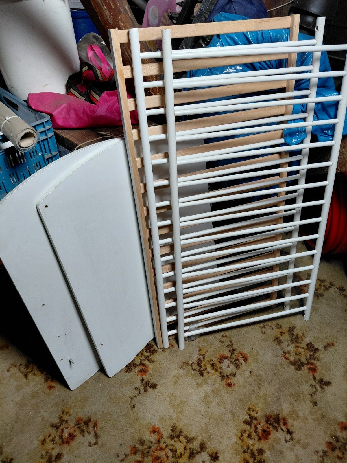 Kinderbedje, Ophalen, Zo goed als nieuw, Hout, 115 cm of meer