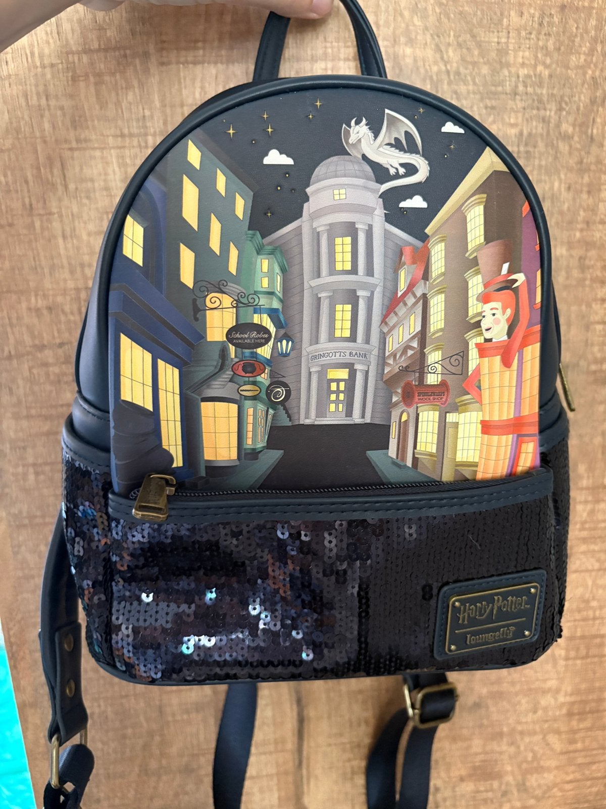 Loungefly harry potter, Ophalen of Verzenden, Zo goed als nieuw, Overige merken