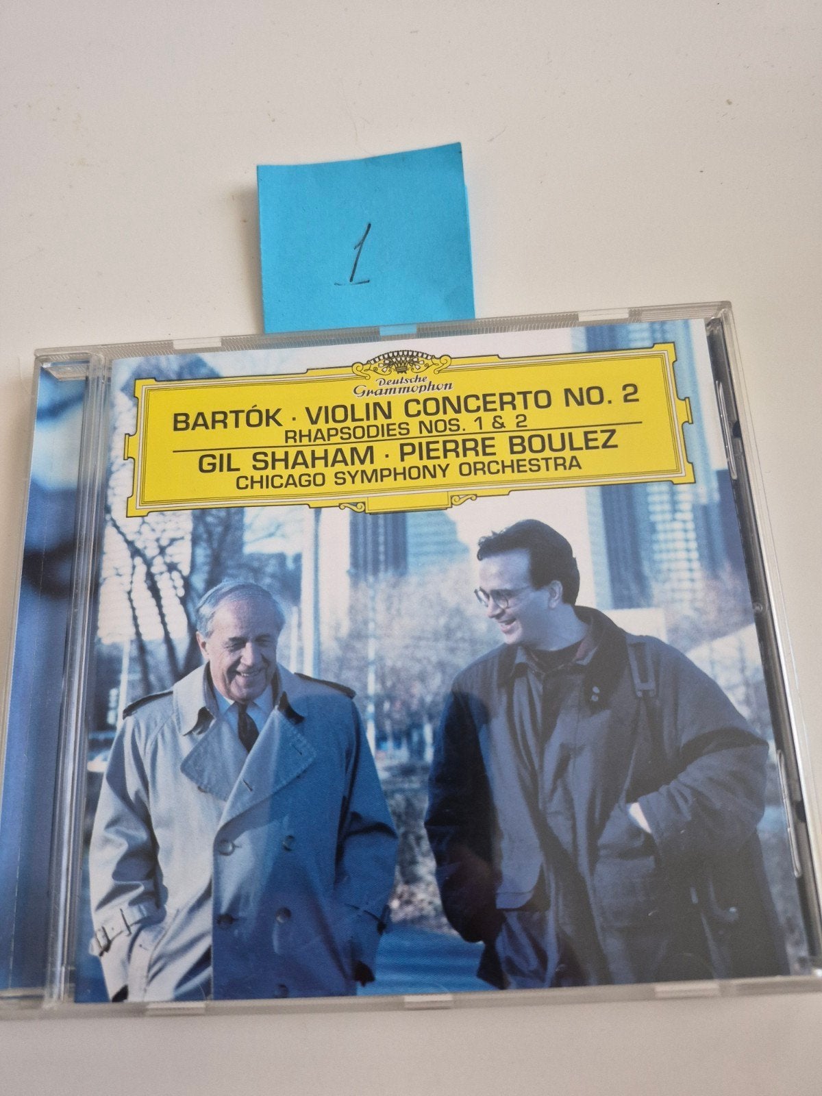 Bartók: Vioolconcert nr. 2 - Gil Shaham, Pierre Boulez CD, Overige componisten, Soloconcert, Ophalen of Verzenden, Zo goed als nieuw
