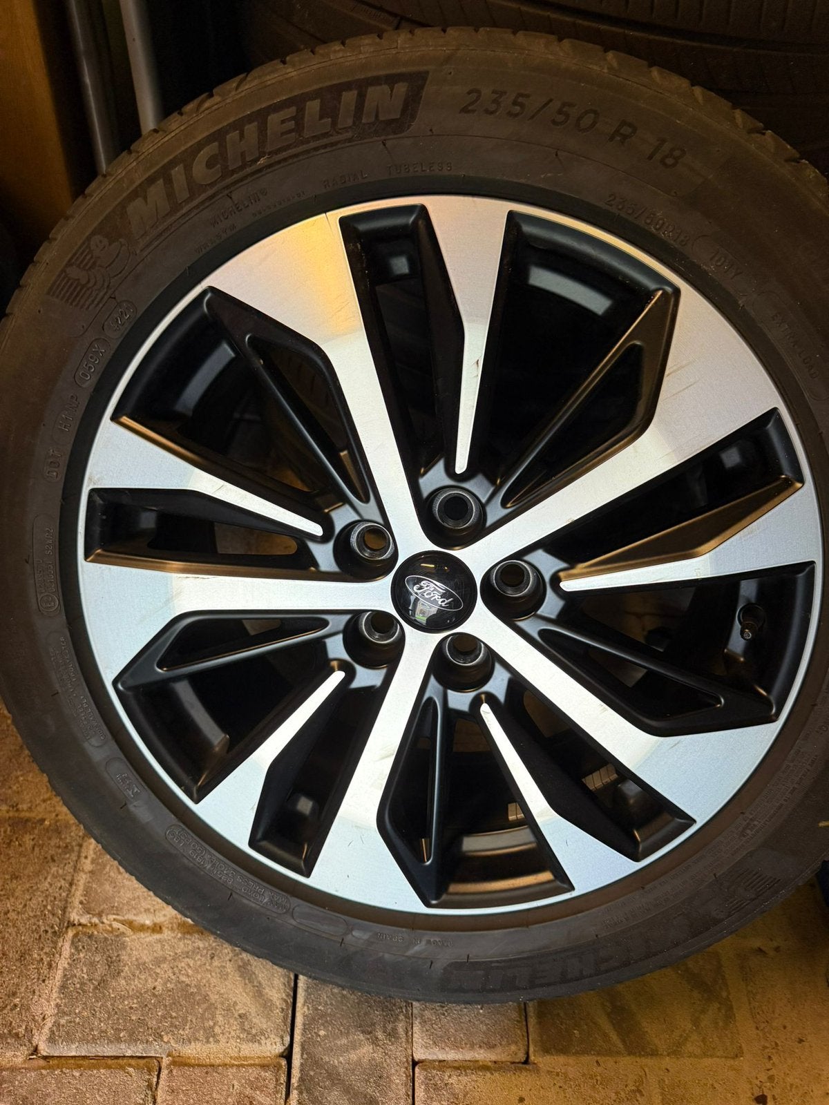 Velgen met Michelin zomerbanden voor Ford S-Max, Ophalen, 18 inch, Gebruikt, Banden en Velgen