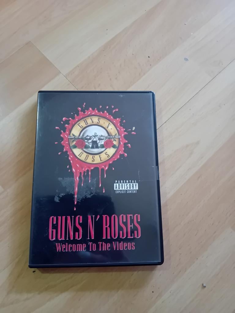 Guns N' Roses - Welcome To The Videos DVD, Vanaf 12 jaar, Ophalen of Verzenden, Gebruikt, Muziek en Concerten
