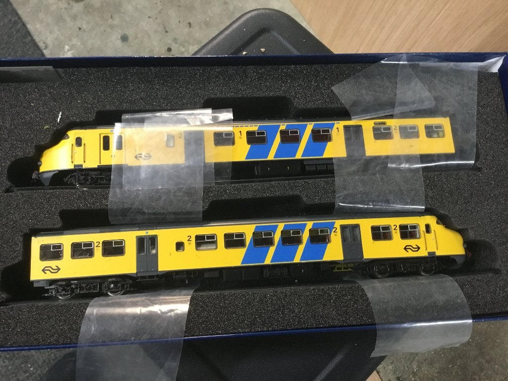 Trein Roco, Ophalen, Treinset, Gelijkstroom, Zo goed als nieuw