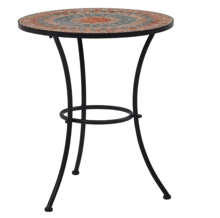 NIEUW | Mozaiektafel bistrotafel 60 cm keramiek! GRTS BEZORG, Verzenden, Nieuw