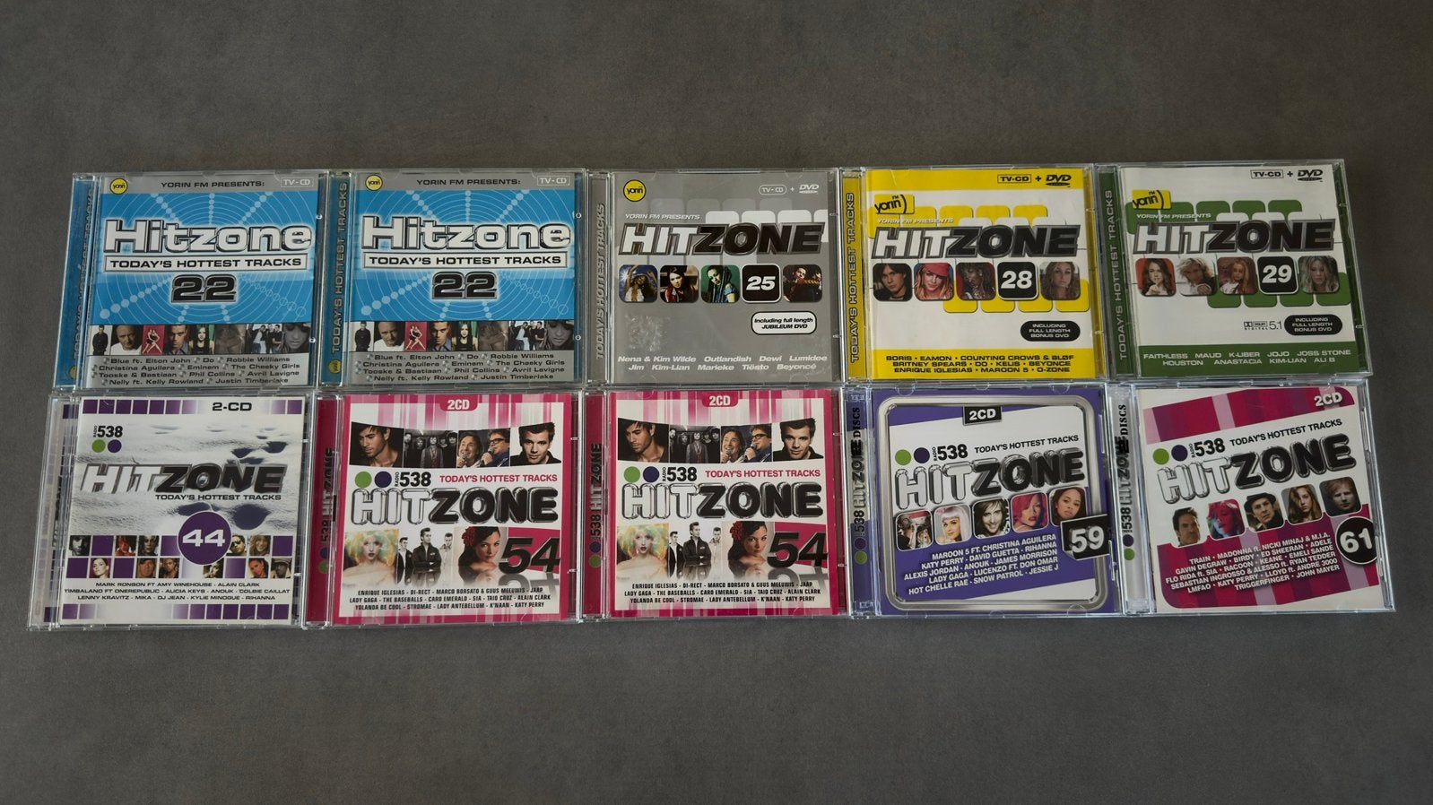 Hitzone CDs collectie, Cd's en Dvd's, Zo goed als nieuw, Verzamelalbum, Pop, Inclusief doosje
