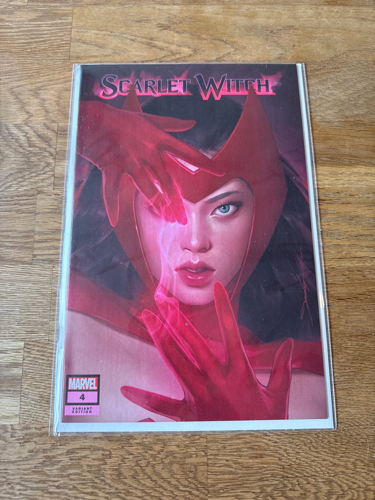 Scarlet Witch #4 Variant Edition Marvel Comic, Boeken, Strips | Comics, Eén comic, Ophalen of Verzenden, Zo goed als nieuw, Amerika