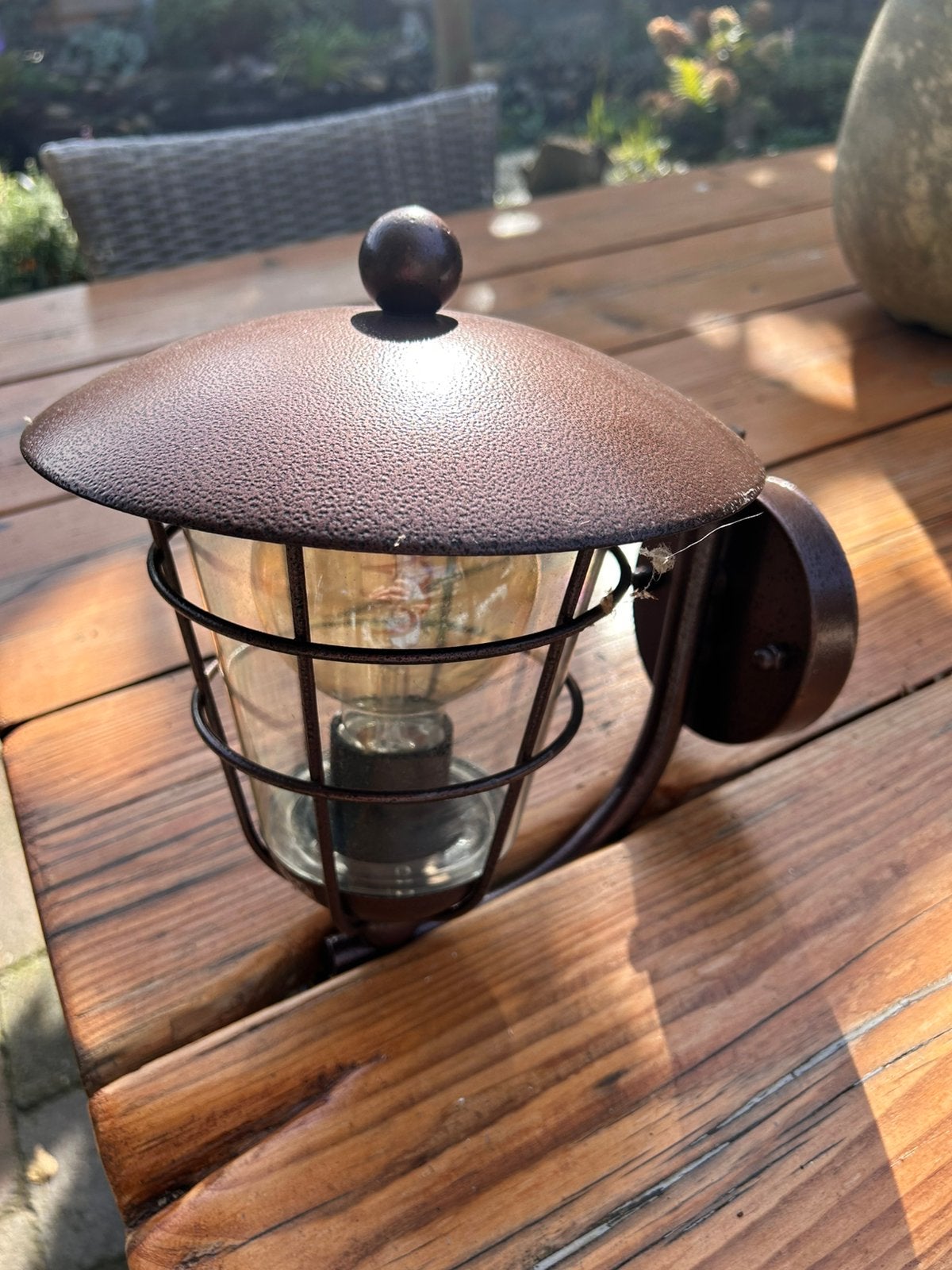 Buitenlamp nog zgn, Tuin en Terras, Minder dan 50 watt, Wandlamp, Aluminium, Ophalen of Verzenden