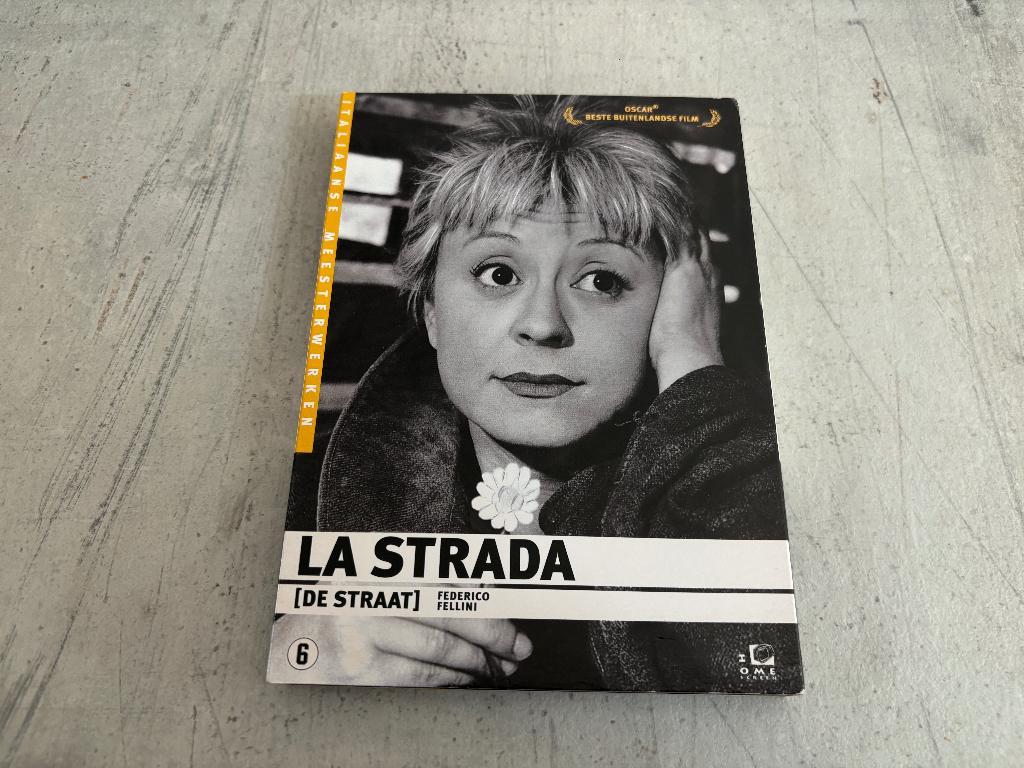Federico Fellini - La Strada (De Straat) DVD, Vanaf 6 jaar, Ophalen of Verzenden, Zo goed als nieuw, Overige gebieden