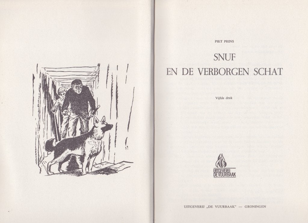 PIET PRINS - SNUF EN DE VERBORGEN SCHAT, Ophalen of Verzenden, Gelezen