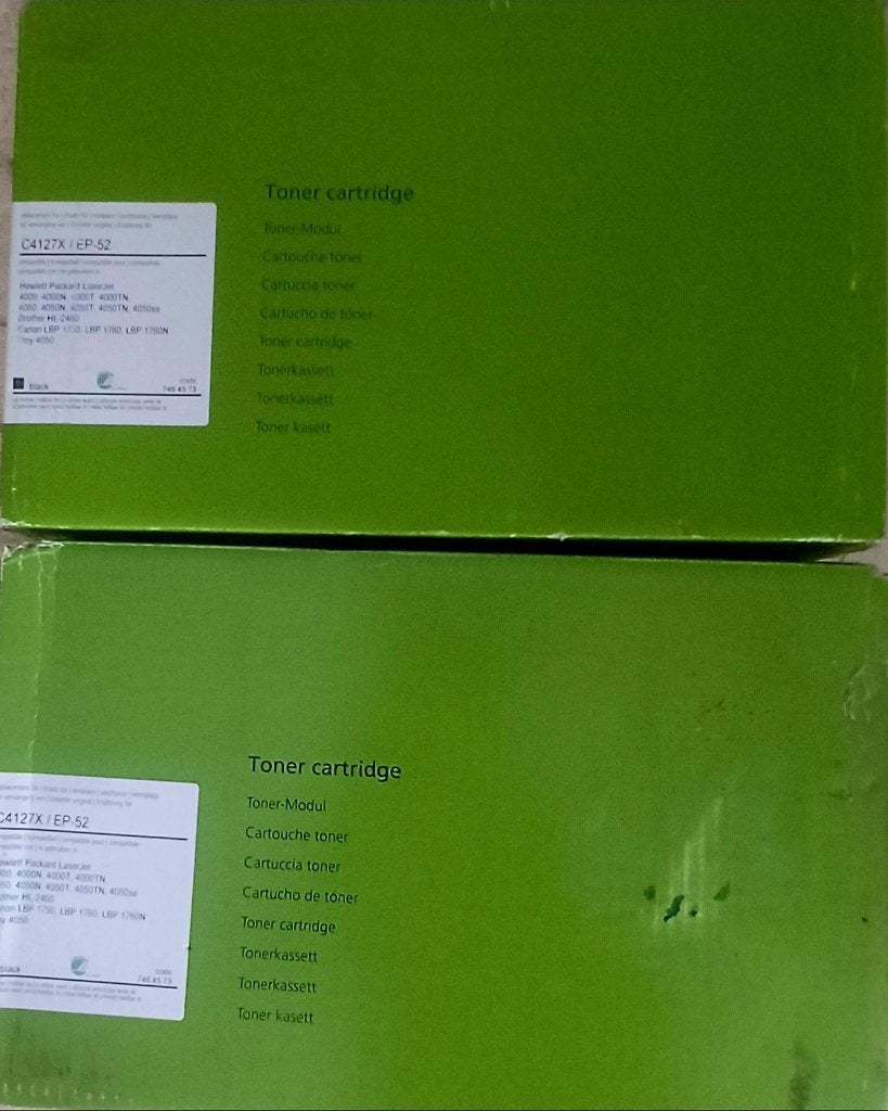 Huismerk voor HP 27X 2 stuks, Ophalen of Verzenden, Nieuw, Toner, HP (Compatibel)