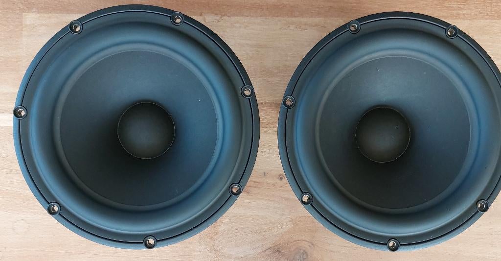 Scanspeak 22W8851T00, Audio, Tv en Foto, Luidsprekers, Zo goed als nieuw, Front, Rear of Stereo speakers, 60 tot 120 watt, Overige merken