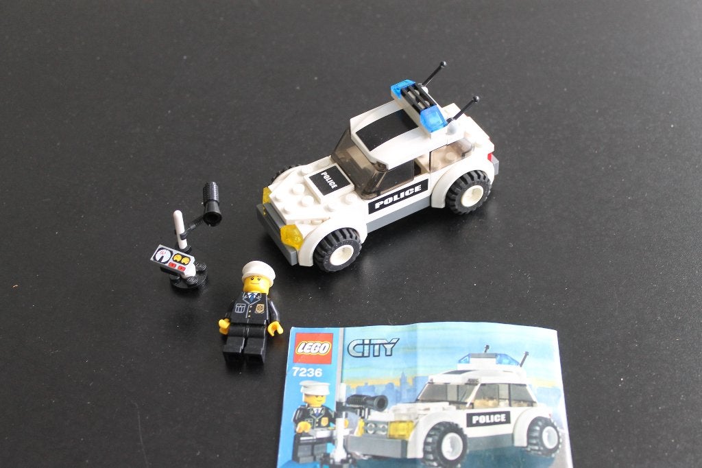 lego city politie radarcontrole 7236, Kinderen en Baby's, Speelgoed | Duplo en Lego, Compleet, City, Lego, Ophalen of Verzenden