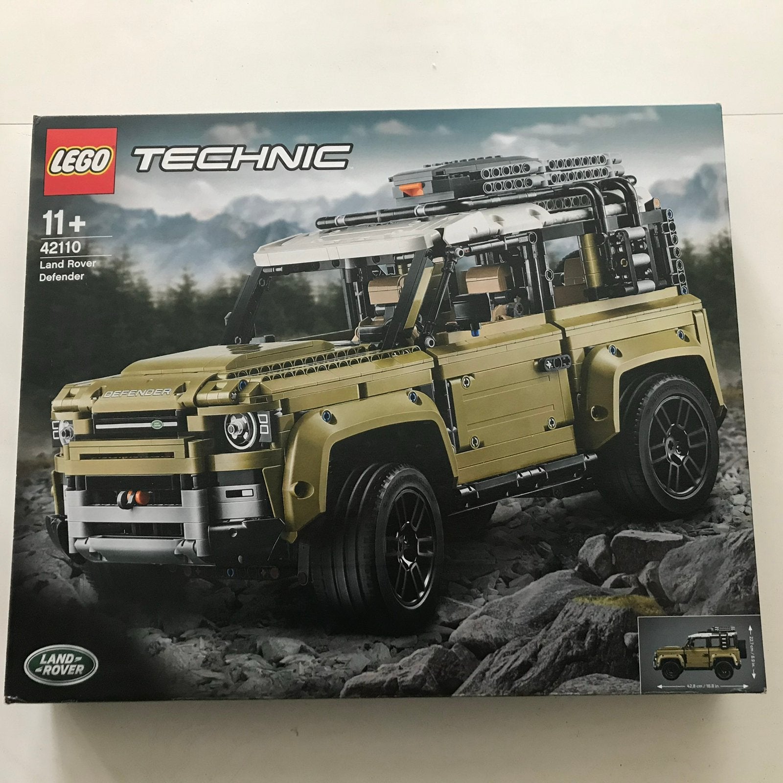 42110 Lego Landrover Defender, Ophalen of Verzenden, Zo goed als nieuw, Technic, Complete set
