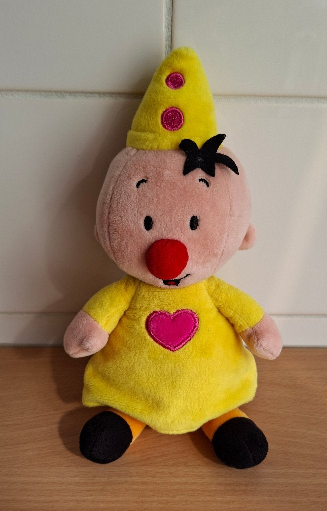 Knuffel van Studio 100, Bumba, Geel, Kinderen en Baby's, Speelgoed | Knuffels en Pluche, Overige merken, Overige typen, Ophalen of Verzenden
