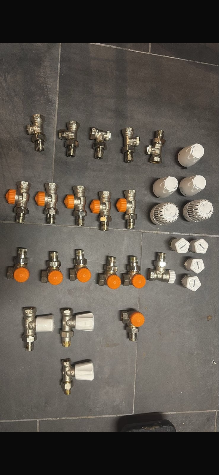 Nieuwe Heimeier thermostaat- en radiator kranen, Ophalen of Verzenden, Nieuw, Overige typen
