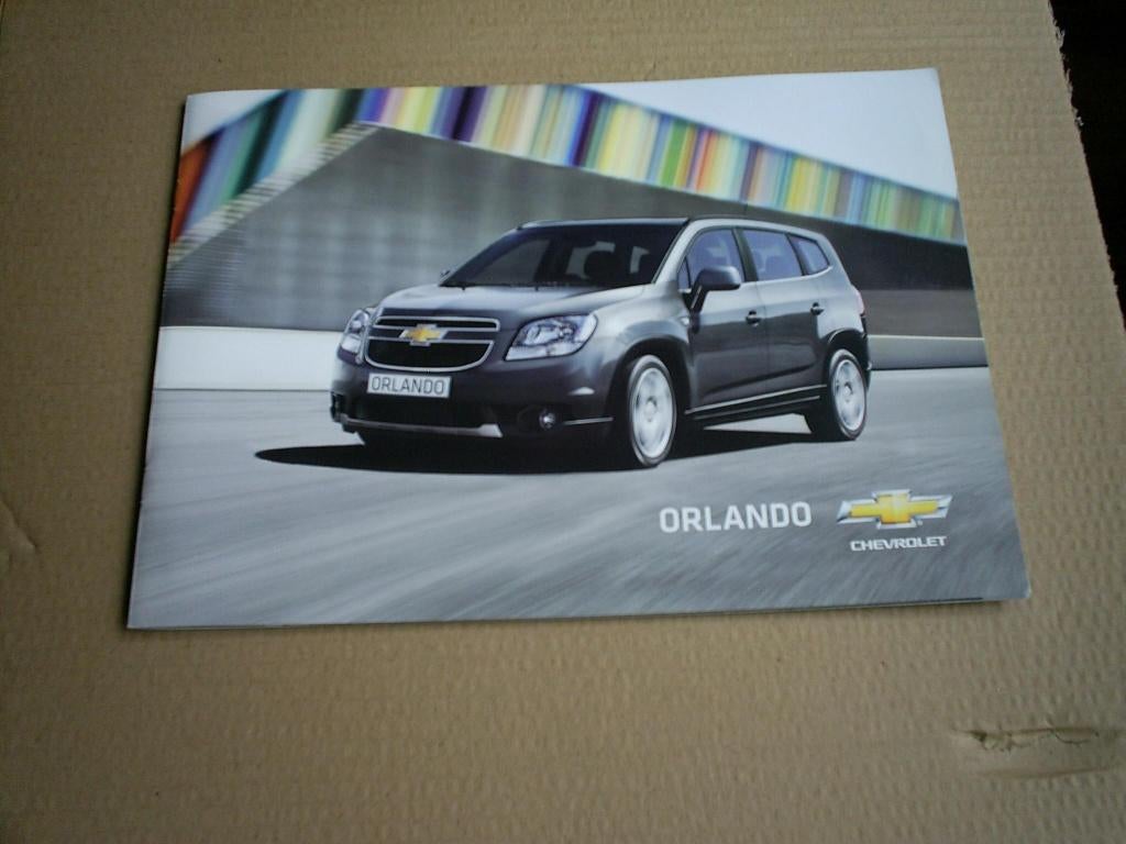 Chevrolet Orlando 2013 24 pag., Verzenden, Zo goed als nieuw, Chevrolet
