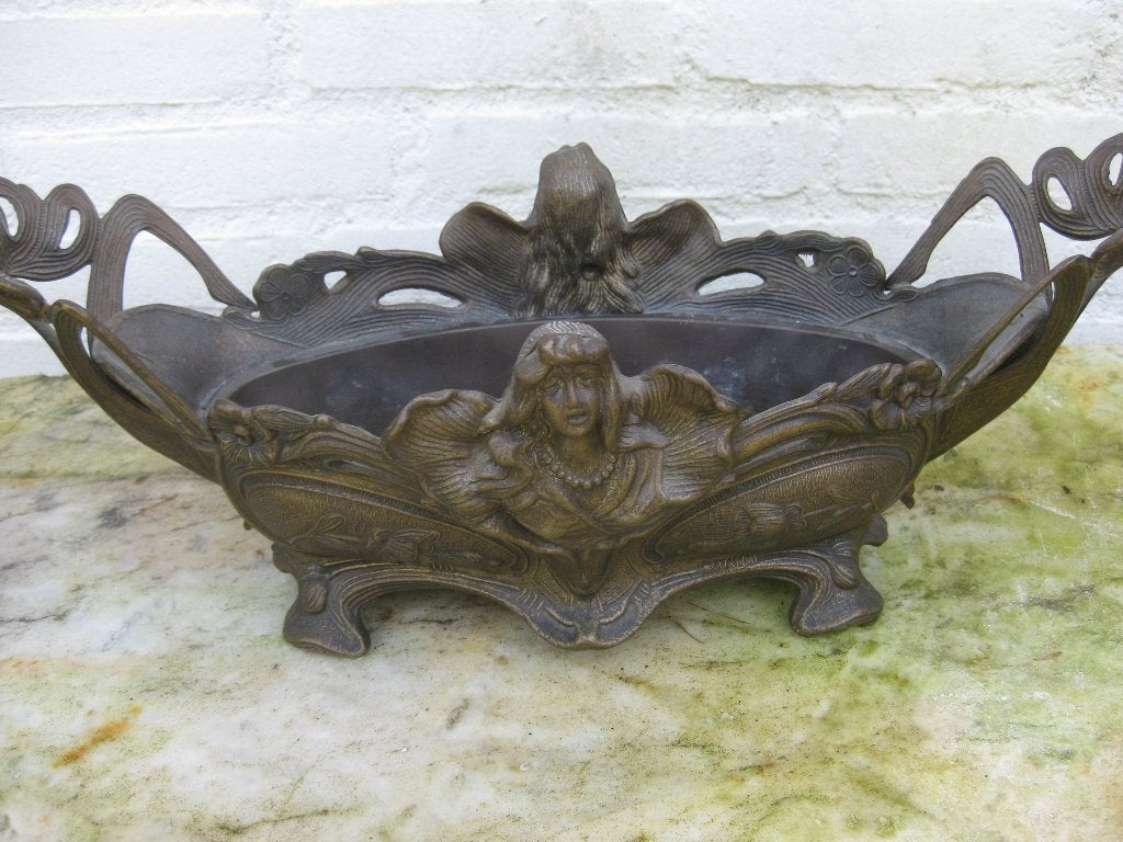 antiek brons kasstel, Ophalen of Verzenden