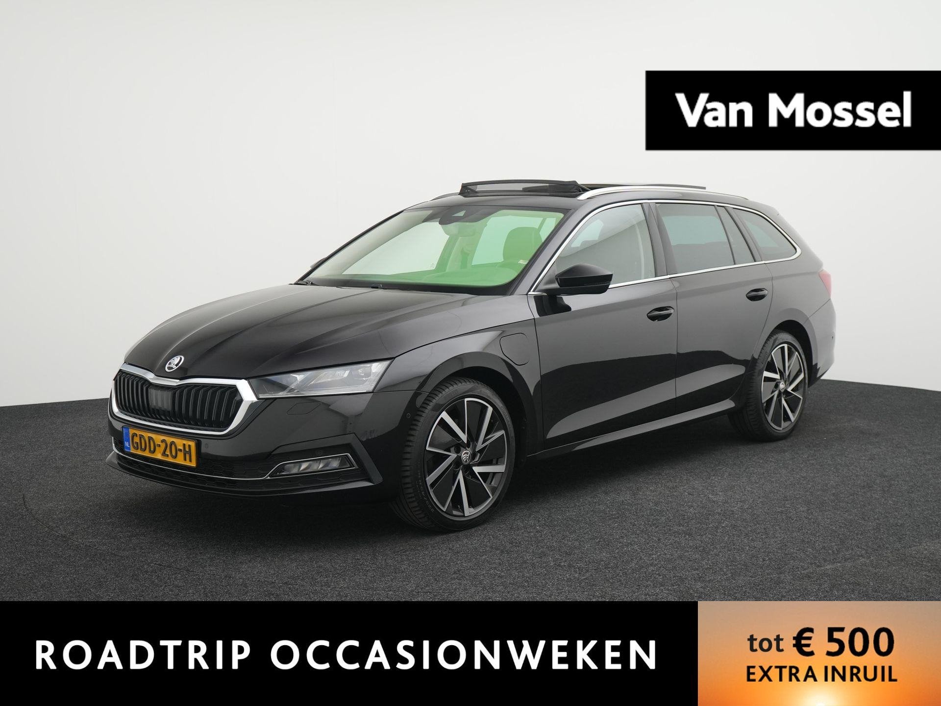 Skoda Octavia Combi 1.4 TSI iV PHEV Business Edition Plus |, Auto's, Skoda, 12 maanden, Gebruikt, Zwart, 13 kWh