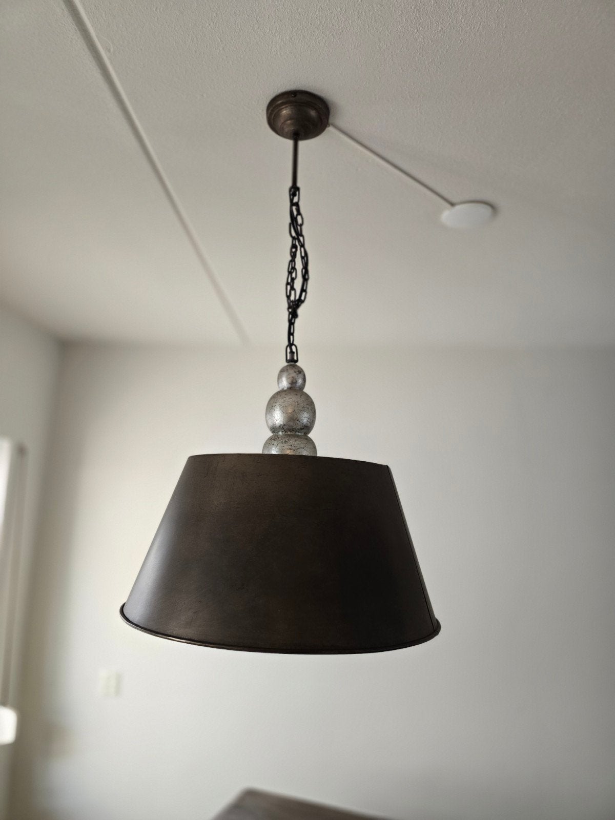 Loberon Hanglamp Chatel - Rustieke Industriële Stijl, Gebruikt, Rustiek, Industrieel, Metaal, E27 (groot)