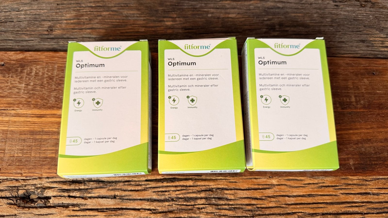 Fitforme WLS Optimum Multivitamine na gastric sleeve, Verzenden, Nieuw, Overige typen