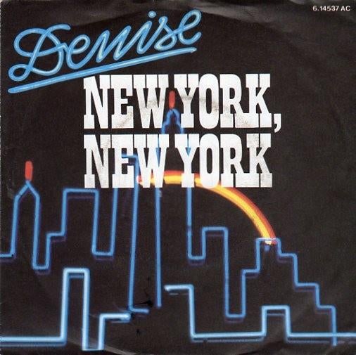 Denise : New York, New York (1986), Fotohoes, 7 inch, Ophalen of Verzenden, Zo goed als nieuw