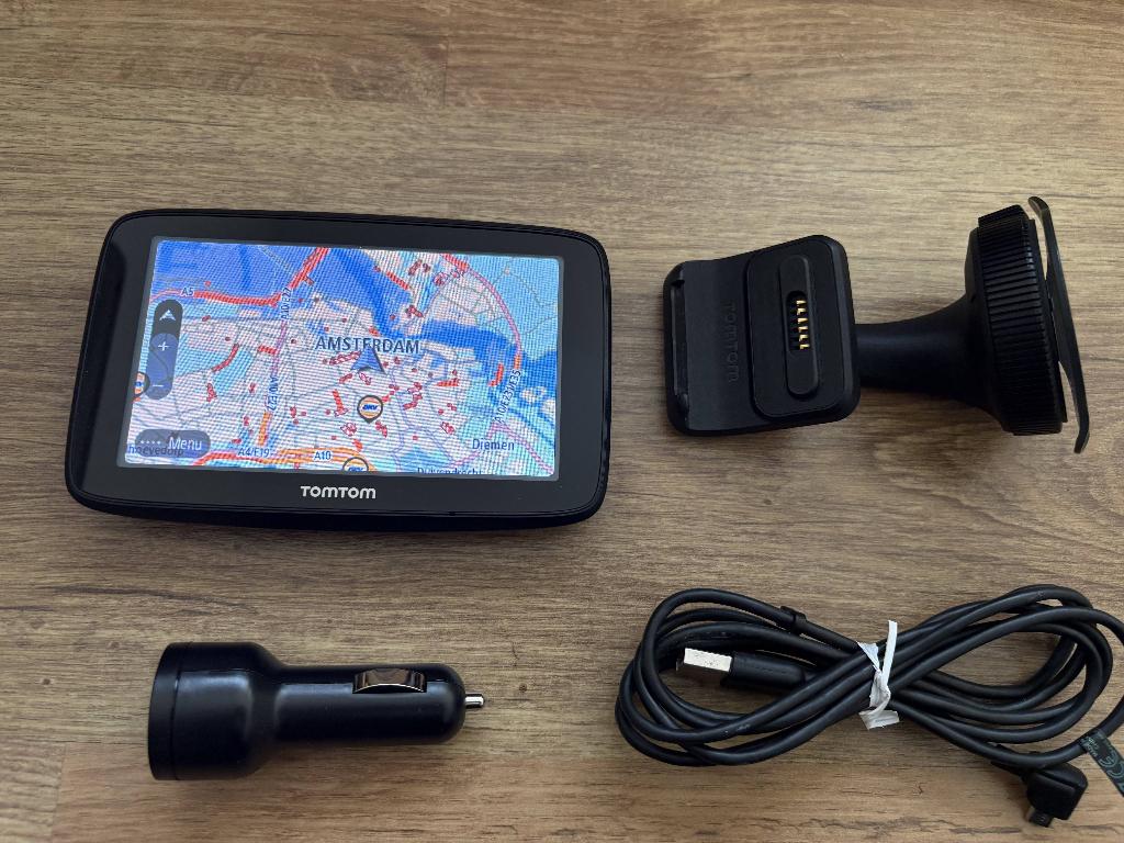 Tomtom GO 520 Wifi Truck Europe met LifeTime Maps en Flits, Auto diversen, Autonavigatie, Ophalen of Verzenden, Gebruikt
