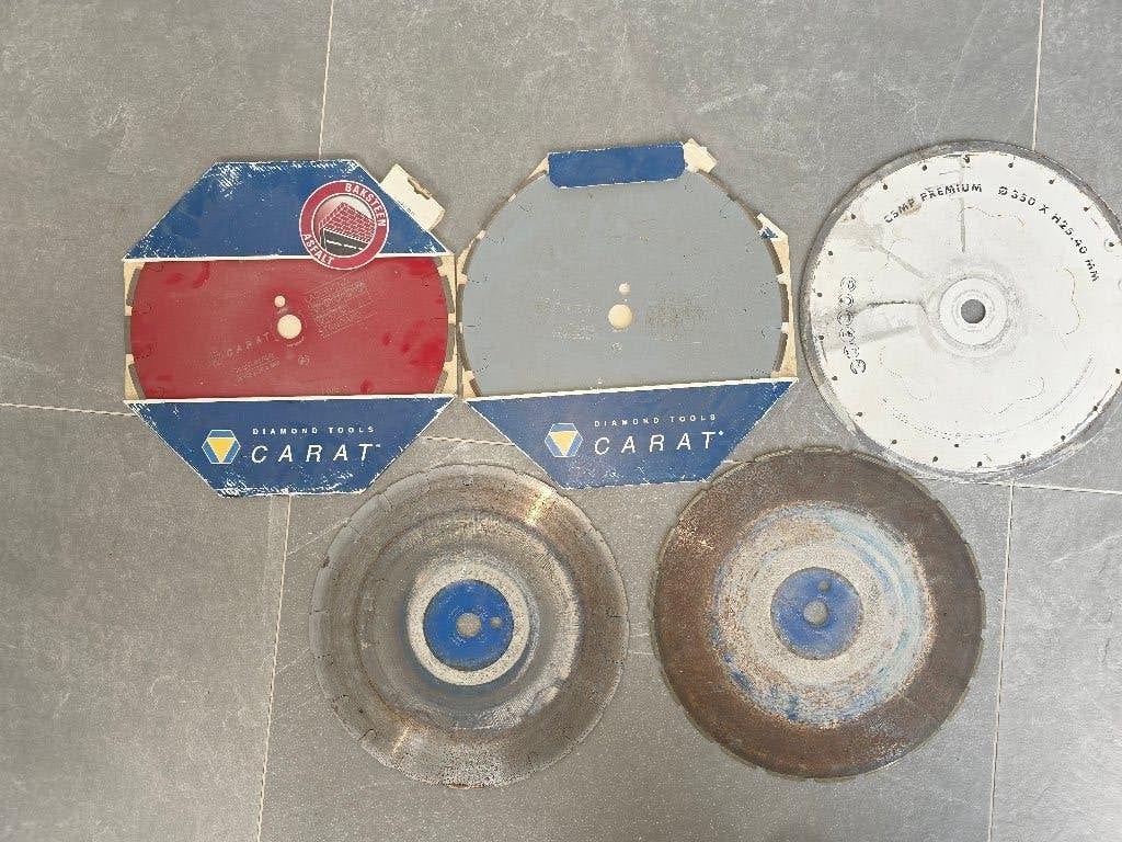 Carat Diamant Zagen diameter 350 mm  asgat 25,4 mm, Ophalen, Nieuw