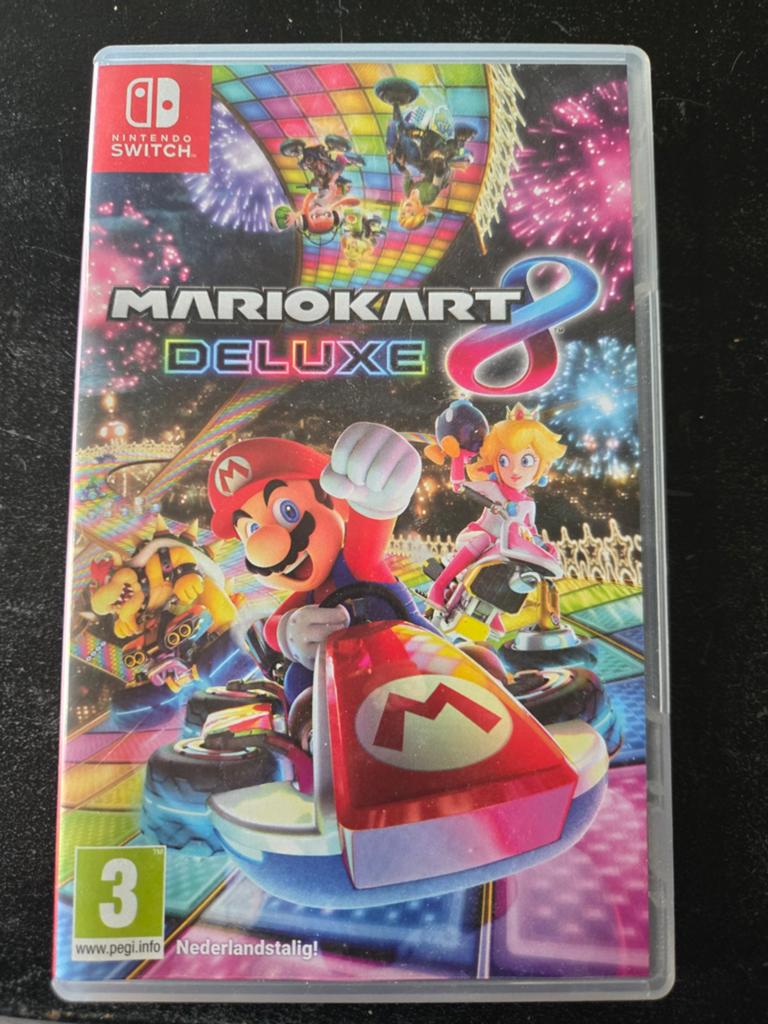 Mariokart Deluxe 8, Racen en Vliegen, Ophalen of Verzenden, Zo goed als nieuw, 3 spelers of meer