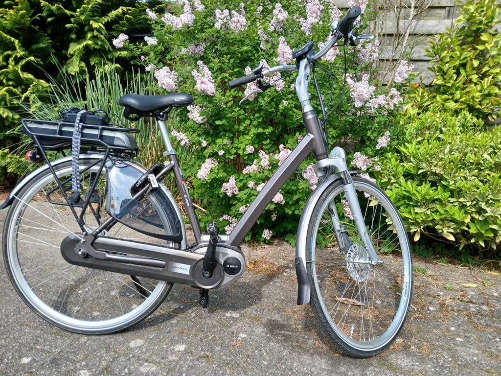 Sparta E-bike met Bosch motor en lader, Sparta, Gebruikt, Ophalen of Verzenden, 47 tot 51 cm