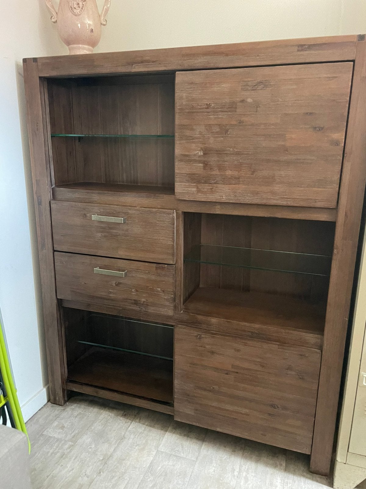 Kast, Ophalen, 100 tot 150 cm, Met lade(s), Zo goed als nieuw