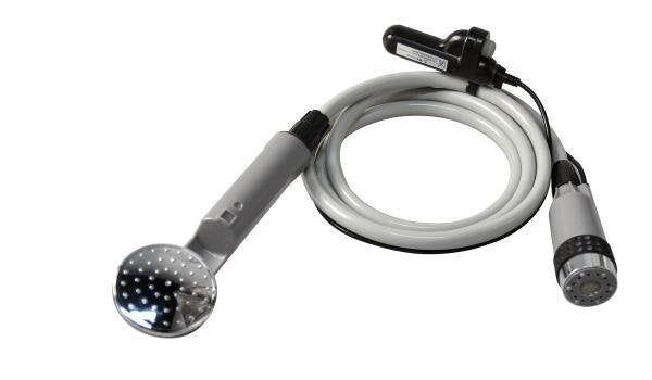 Isabella Buiten douche met eigen met compressor, Caravans en Kamperen, Kampeeraccessoires, Ophalen