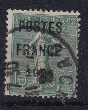 D9) 1921 Frankrijk Mi 109Vb €700 opdruk geen garantie, Verzenden, Gestempeld