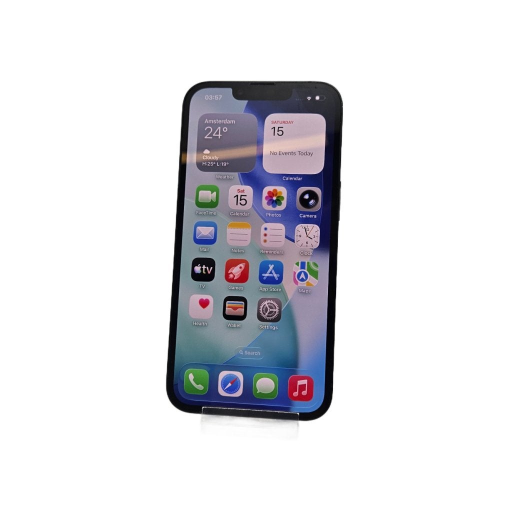 iPhone 13 128GB Midnight in Goede Staat - Batterij 100%, Apple, Gebruikt, Support@apple.com, One Apple Park Way
Cupertino, CA 95014
United States