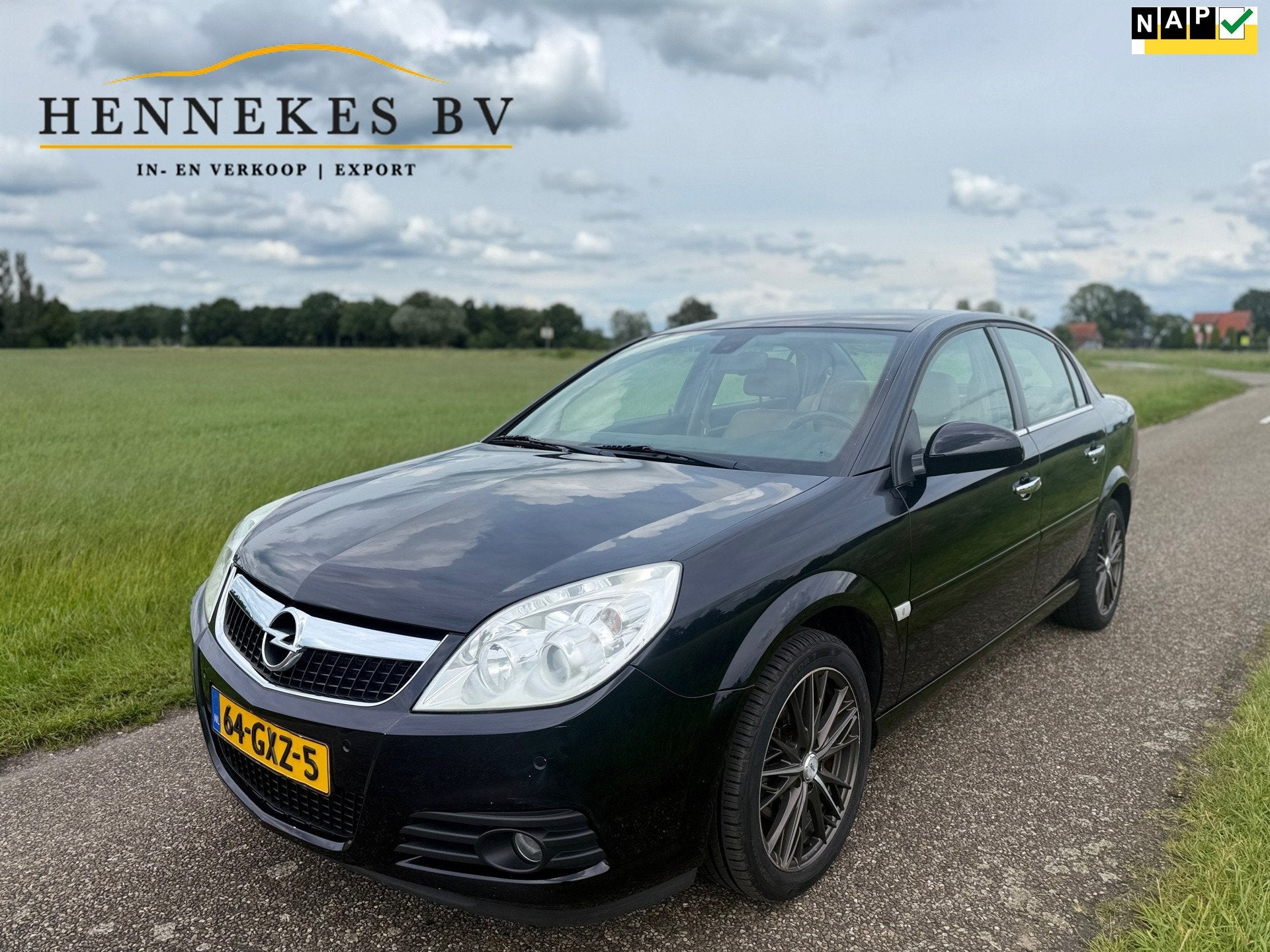 Opel Vectra 1.8-16V Executive Leder Clima Navi, Auto's, Opel, Voorwielaandrijving, Gebruikt, 4 cilinders, 1796 cc