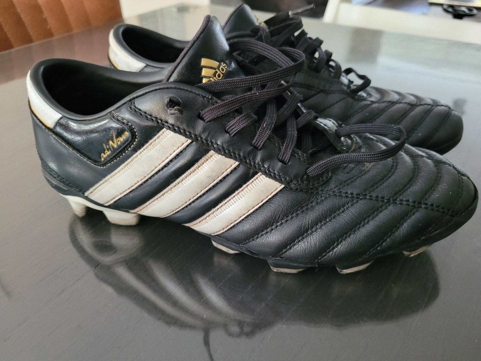 Adidas adi Nova Voetbalschoenen - Maat 43 1/3, Gebruikt, Schoenen, Maat L, Ophalen of Verzenden