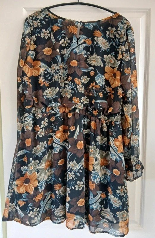 Nog nieuwe jurk van Bodyflirt Boutique mt 50, Bruin, Maat 46/48 (XL) of groter, Nieuw, Ophalen of Verzenden