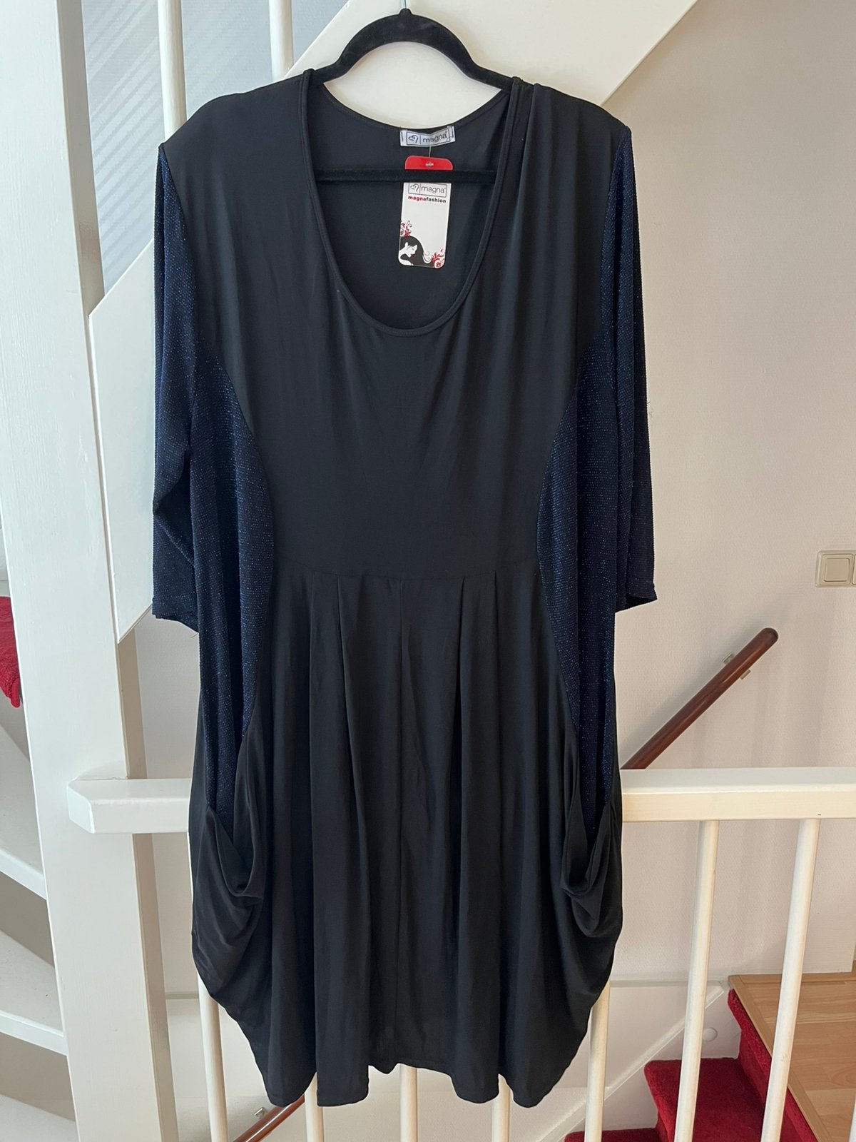 NIEUW Maga tuniek/jurk 52/54/56, Verzenden, Nieuw, Blauw, Blouse of Tuniek