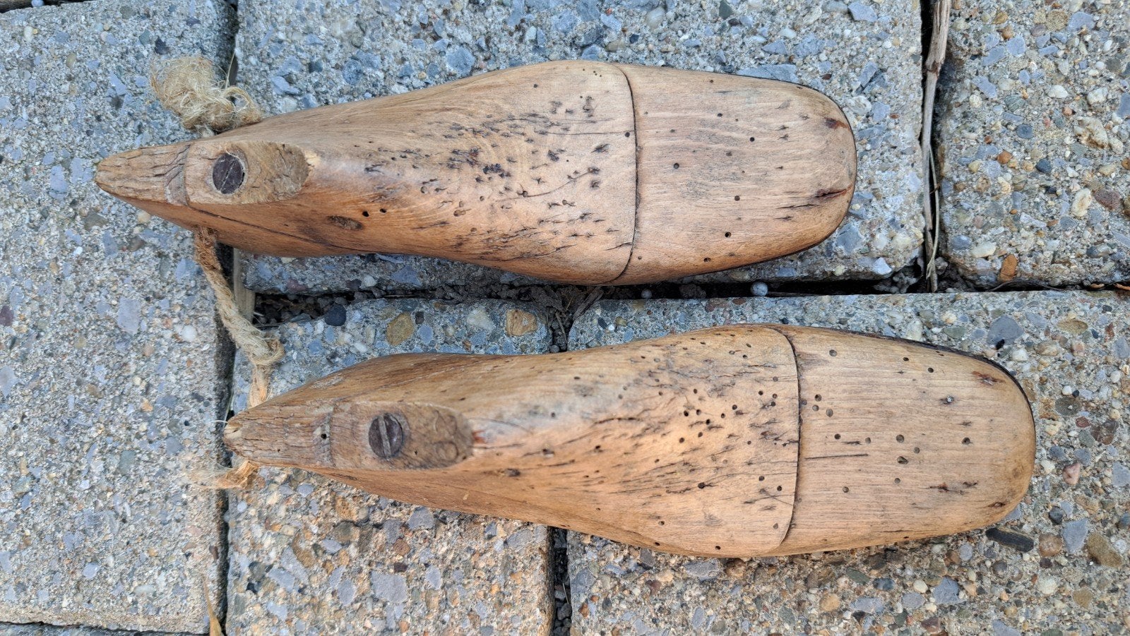 Schoenleest in kindermaat, Antiek en Kunst, Curiosa en Brocante, Ophalen of Verzenden