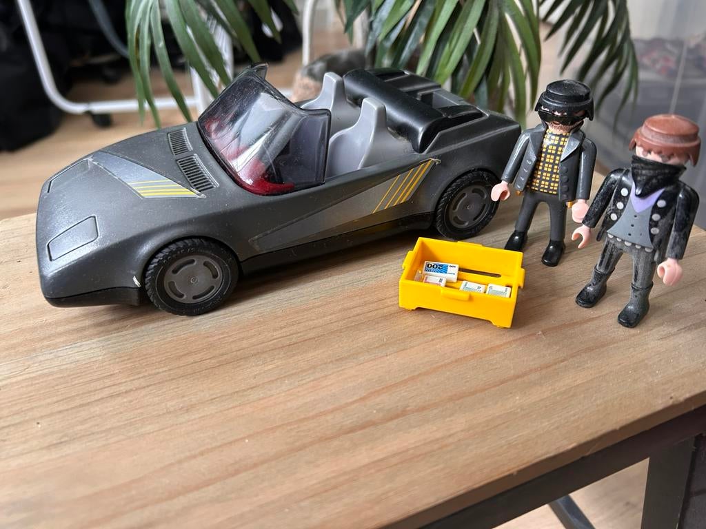 Playmobile boeven auto, Ophalen of Verzenden, Gebruikt