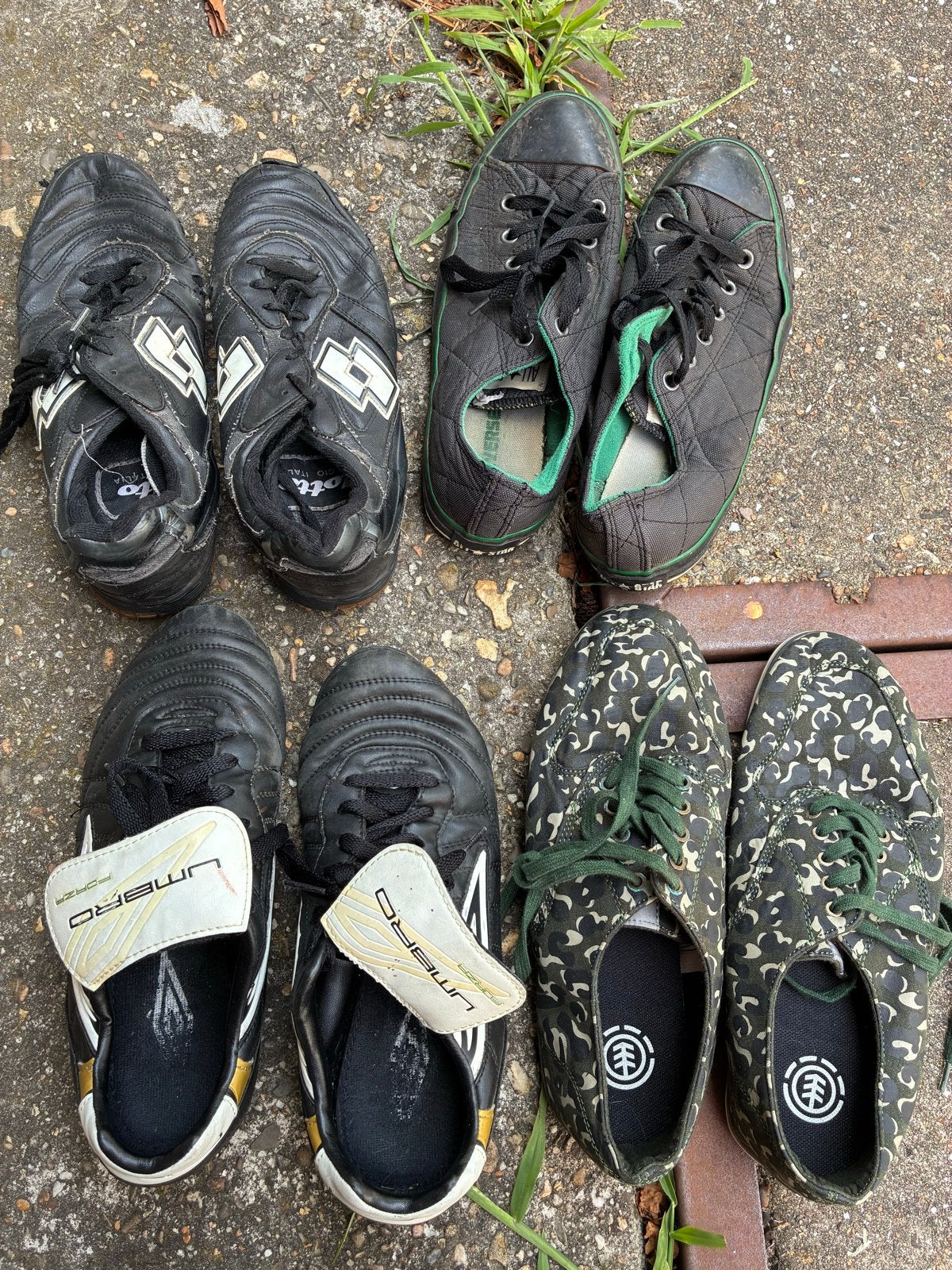 Diverse schoenen maat 42 - Vandaag afhalen in Purmerend, Ophalen, Gedragen, Zwart, Sneakers of Gympen