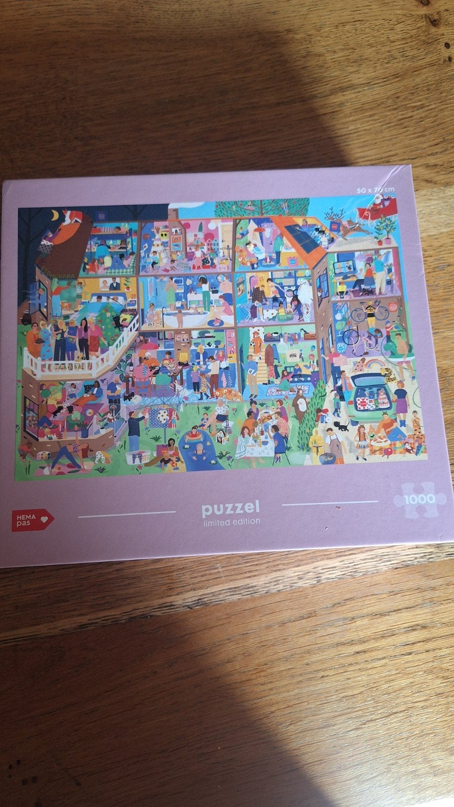 1000 stukjes puzzel hema, Ophalen of Verzenden, 500 t/m 1500 stukjes