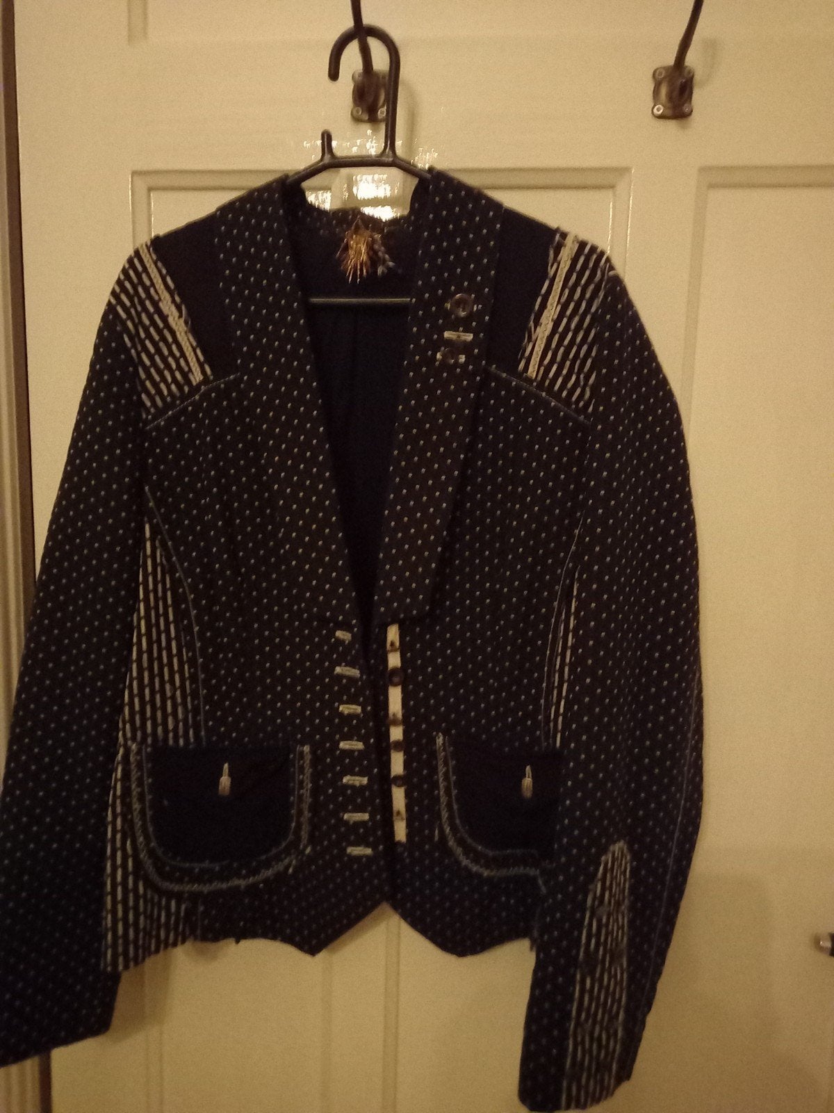 Apart getailleerd zwart wit blazer jasje van Hybris maat M, Maat 38/40 (M), Zwart, Hybris, Ophalen of Verzenden