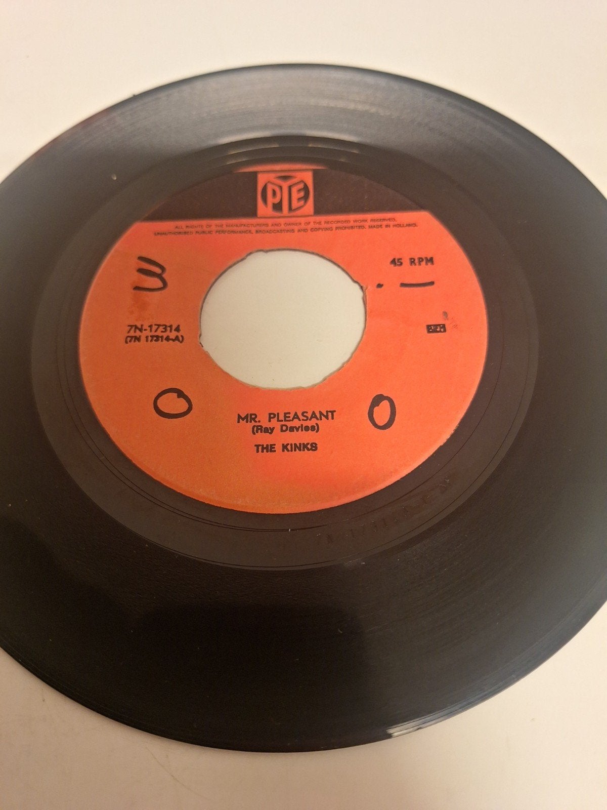 The Kinks - Mr. Pleasant, 1966., Verzenden, 7 inch, Pop