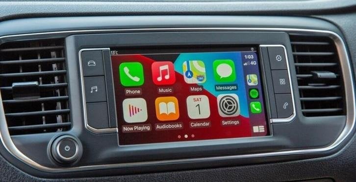 Peugeot Rifter Apple Carplay draadloos met inbouw PSA NAC, Niet ingevuld, Nieuw, Niet ingevuld, Ophalen