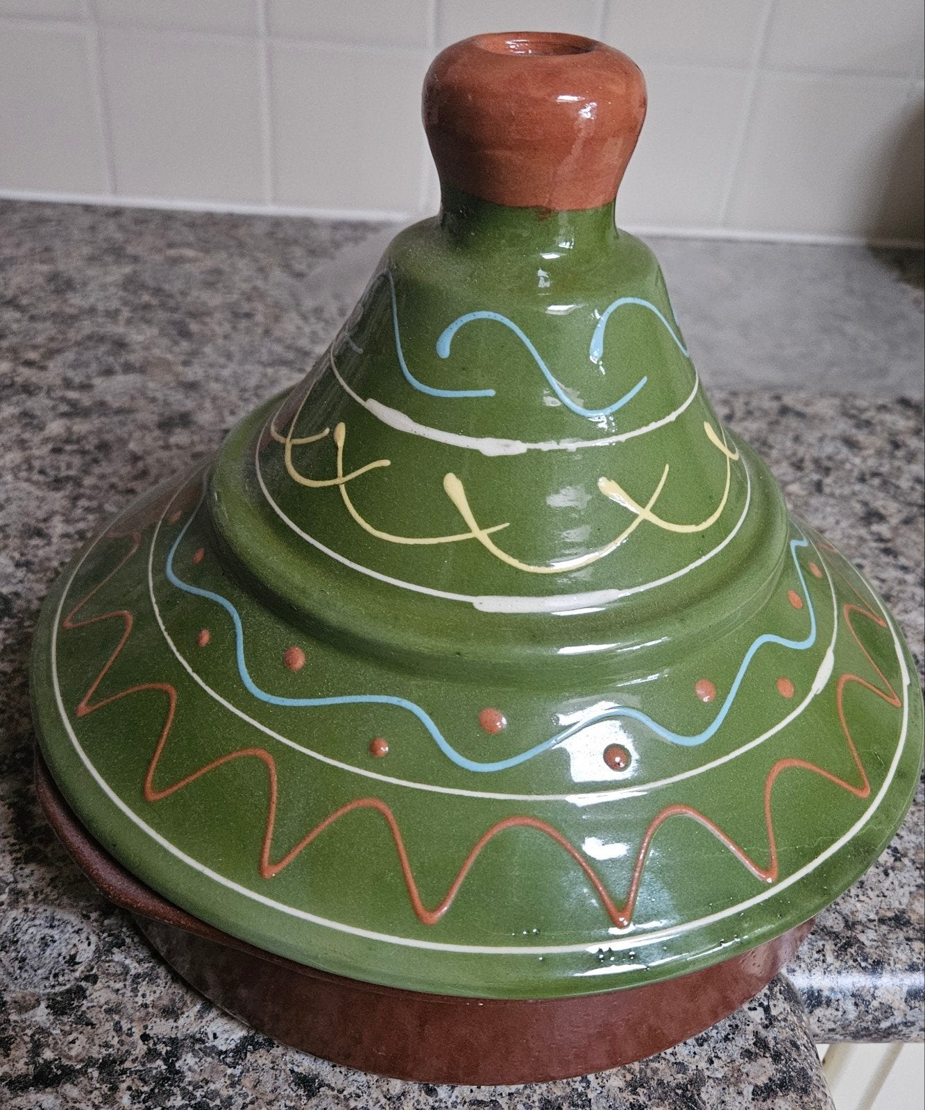 Tajine, Ophalen