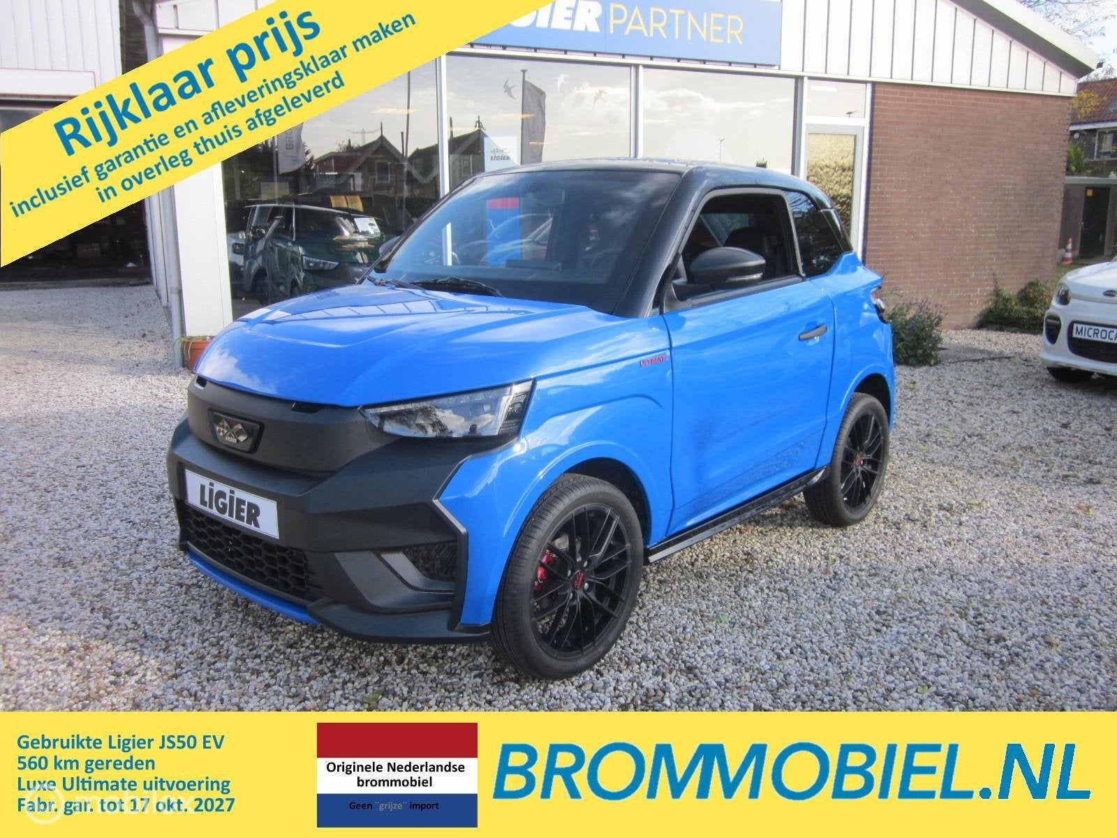 Ligier JS50 Ult brommobiel | Elektrisch | 560 km | Bwjr 2025, Gebruikt, Route d'Hauterive Abrest, Ligier, Ligier