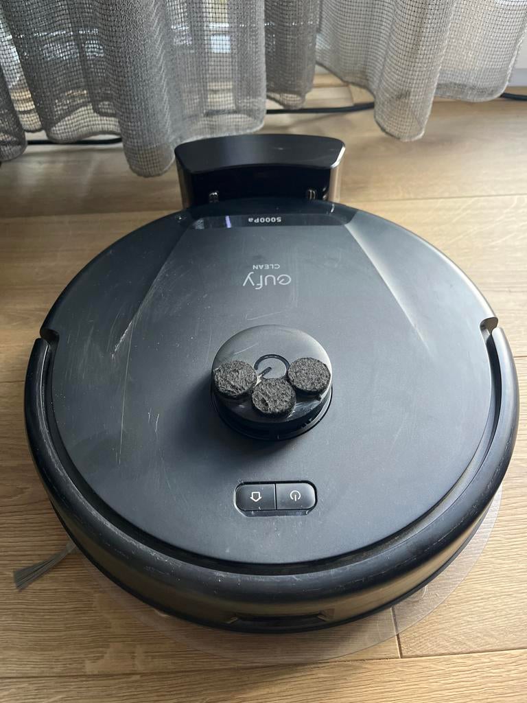 Eufy L60 Hybrid Robotstofzuiger met Dweil functie, Overige merken, Ophalen of Verzenden, Zo goed als nieuw, Robotstofzuiger