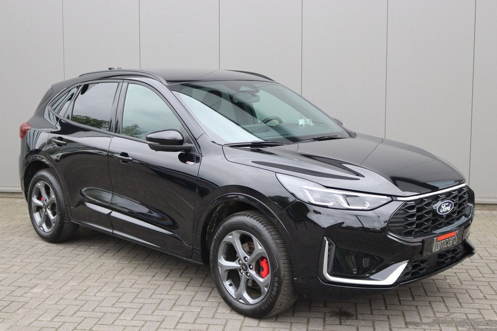Ford Kuga 2.5 PHEV ST-Line X Elektr.-achterklep/Winter-pack/, 12 maanden, Gebruikt, Euro 6, Leder en Stof
