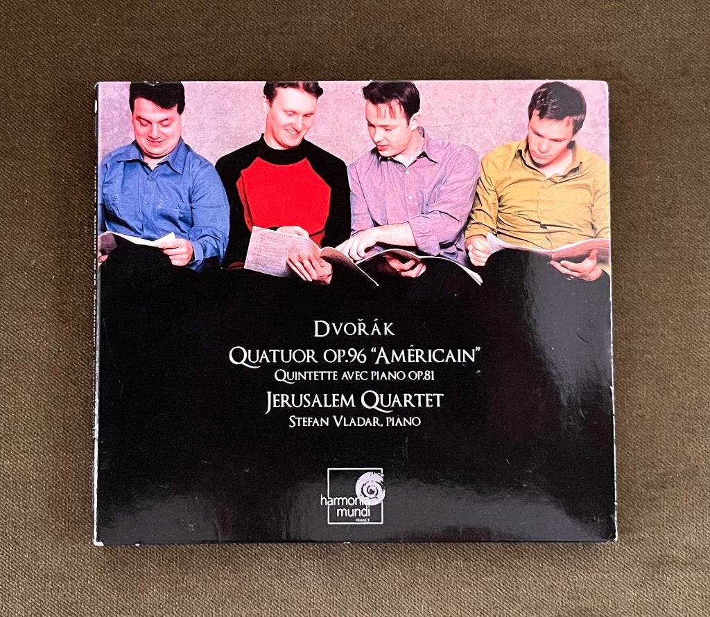Dvorak: American Quartet - Jerusalem Quartet, Kamermuziek, Modernisme tot heden, Ophalen of Verzenden, Zo goed als nieuw
